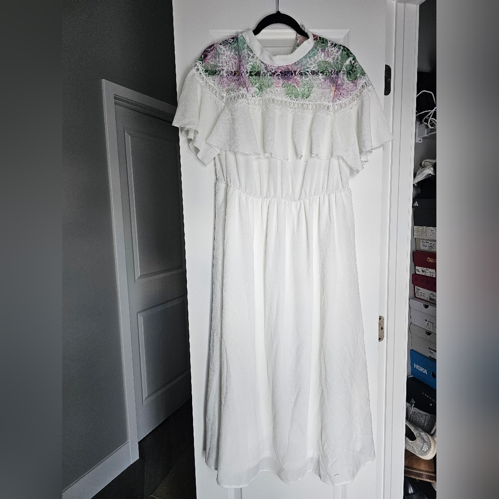 Shein ruffle dress